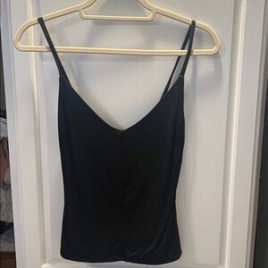 JLUXLABEL Classic Black strappy Top